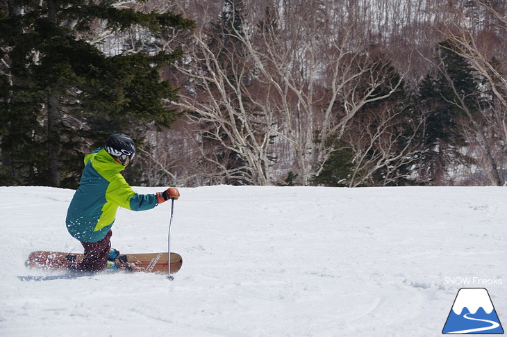 サッポロテイネ モノスキーで春雪遊び・尾形信とゆかいな仲間たち♪